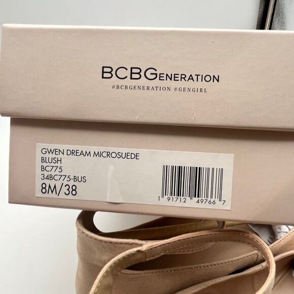 New BCBGeneration Women's Gwen Ankle Strap Flats - Size 8M - Picture 6 of 6
